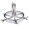 Metal Anal Plug Anal Vaginal Dilator Clamp Vaginal Speculum Mirror Adjustable Size Anal Butt Plug Adult Sex Toy for