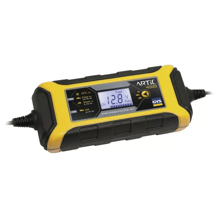 Caricabatterie - GYS - ARTIC 4000 - 6V/12V - 4A - Universale