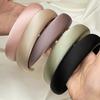 Hairbands for Girls Fashion Satin Silk Hair Bands for Women Hair Accessories Sponge Headband High Quality Hair Accessories