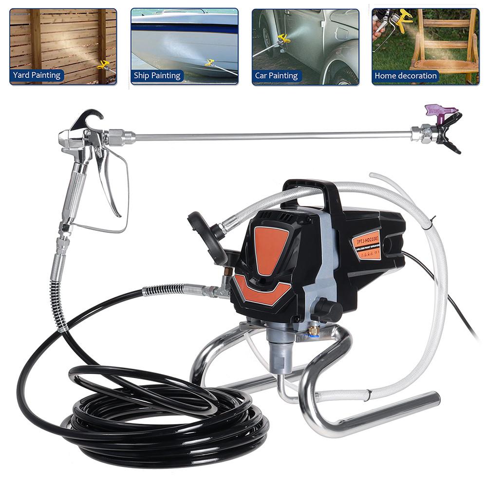 Buy Drillpro 1000-1300W High-pressure Airless Spray Gun Spraying ...