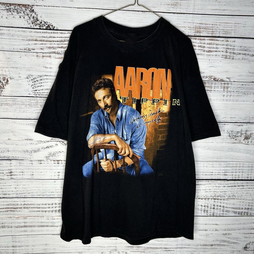 Lookin' Back at Myself Aaron Tippin Unisex T-Shirt Cotton EG415