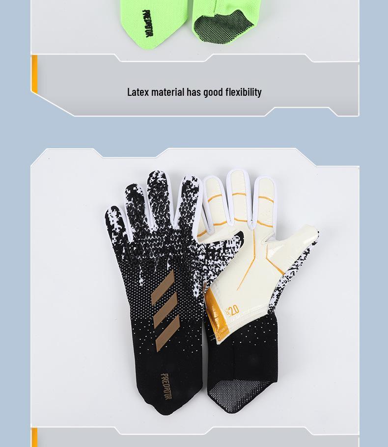 Children's 3mm Latex Football Goalkeeper Training Gloves