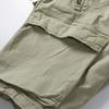 BAPAI 2022 Men's Summer Loose Overalls Casual Slim Gym Sports Pants Fashion Breathable Beach PantsOutdoor Breathable Cargo Short