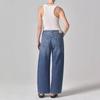 Women's New Casual Loose Wide Leg Drawstring Jeans