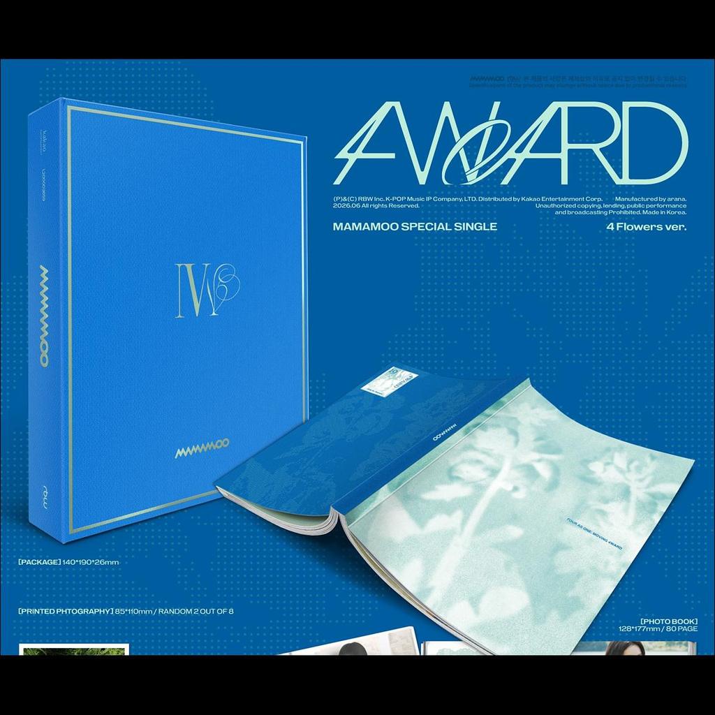 MAMAMOO Special Single [4WARD] (4 Flowers Ver.) + Free Gift