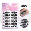 RED SIREN 10Rows Lash Clusters Cosplay Large Capacity DIY Eyelash Extension Manga Natural Individual Lashes