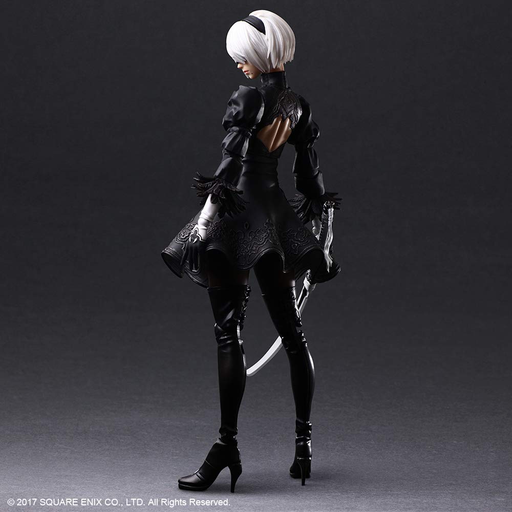 Nier Automata PLAY ARTS Kai YoRHa No. 2 Type B PVC painted movable figure