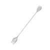Cuillère à Mélanger Acier Inoxydable 304 Manche Long Spirale Cuillère à Cocktail Accessoire de Bar Argent