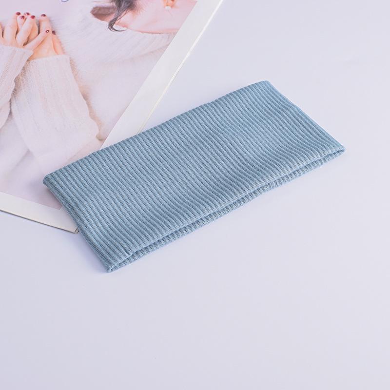 Korean Style Knitted Women's Headband: Versatile, Sweat-Absorbent, Elastic for Sports & Face Washing