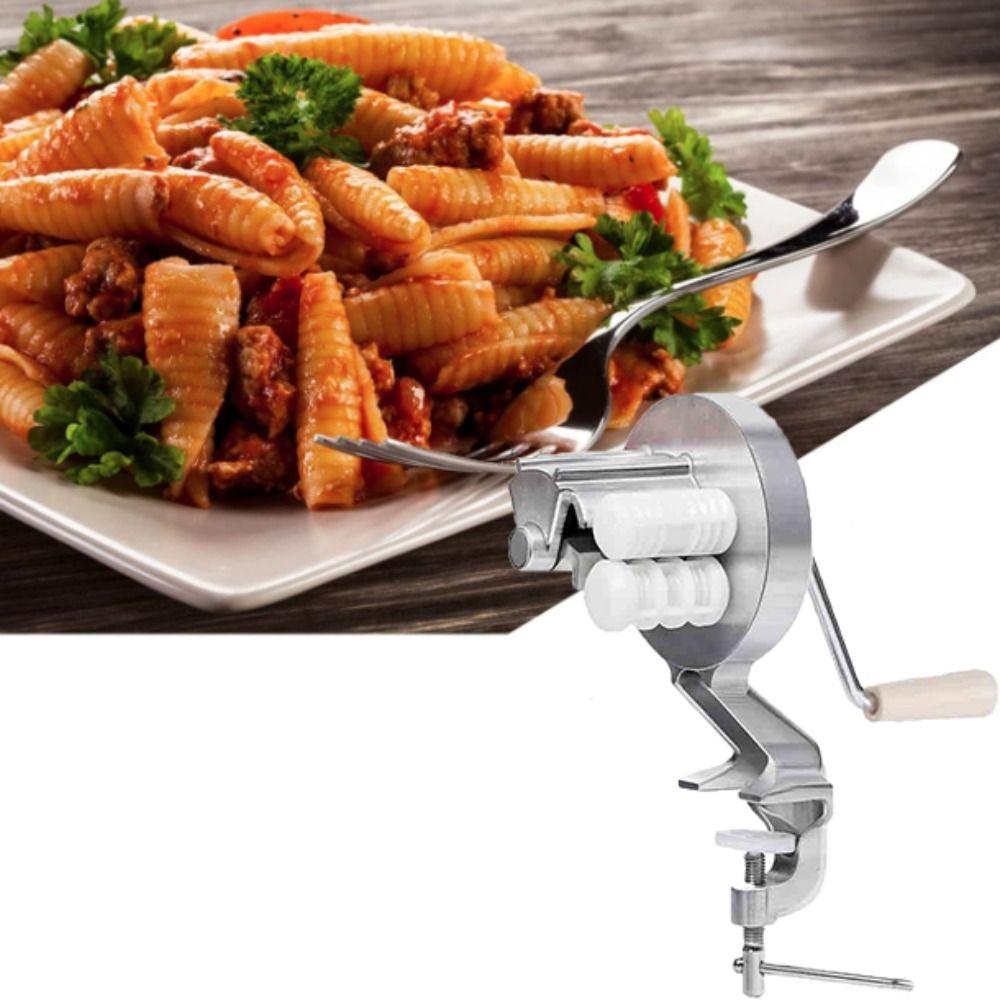 Ruční lis na makarony Ruční klika Stroj na fettuccine Profesionální ruční výrobník těstovin Dezert