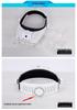 15x Rechargeable USB Head-mounted Magnifying Glass with Three LED Lights for Reading, Repair, and Beauty Inspection.