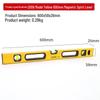 High-Precision Magnetic Spirit Level - Cast Aluminum, Strong Magnet, Multiple Specifications, Professional Measuring Tool for Home Use.