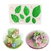 1Pc Leaves Cake Mould Palm Turtle Leaf Silicone Mold Cake Sugarcraft Chocolate Mold Baking Cake Decoration Kitchen Tools