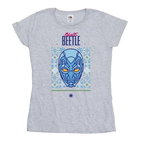 Blue Beetle Womens/Ladies Helmet T-Shirt