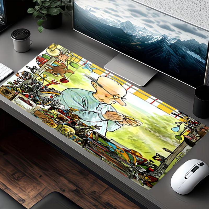 Pettersson und Findus Print Mouse Pad, for Keyboard Pad Laptop PC Mat for Office Home Use, Desk Decor, Perfect Birthday Gift for Gamers