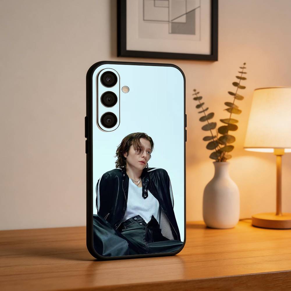 Actor E-Emma Darcy Phone Case For Samsung A73,72,71,A52,51,40,41,A22,A32,31,A13, Soft Black Shell