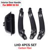 Auto Innentür Innentürgriff Pull ABS Trim Für BMW X3 X4 F25 F26 2010 2011 2012 2013 2014 2015 2016 2017 Schwarz