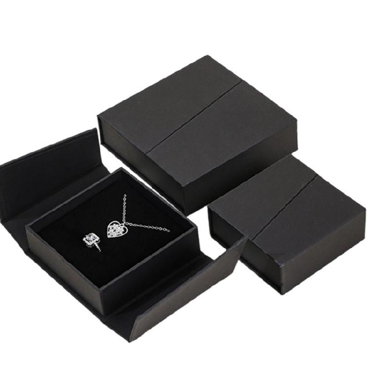 Travel Friendly Jewelry Organiser with Double Flip Lid Magnetic Closure Earring Necklace Rings Storage Case
