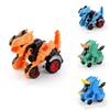 Incredible Inertia Impact Transforming Dinosaur Car Toy For Kids Boys With Colorful Designs