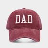 Trendy Vintage Embroidered Washed Cotton Dad/Mom Baseball Cap - Casual Sun Hat