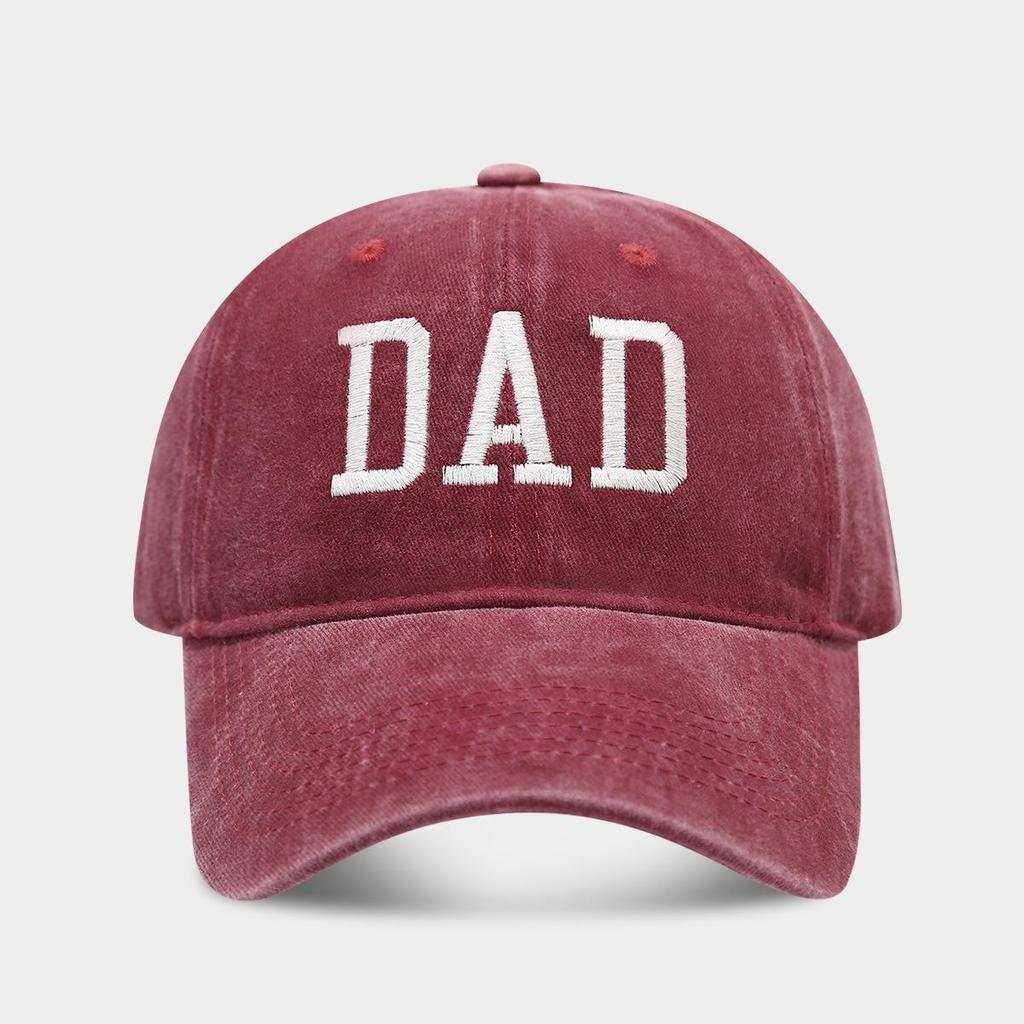 Trendy Vintage Embroidered Washed Cotton Dad/Mom Baseball Cap - Casual Sun Hat