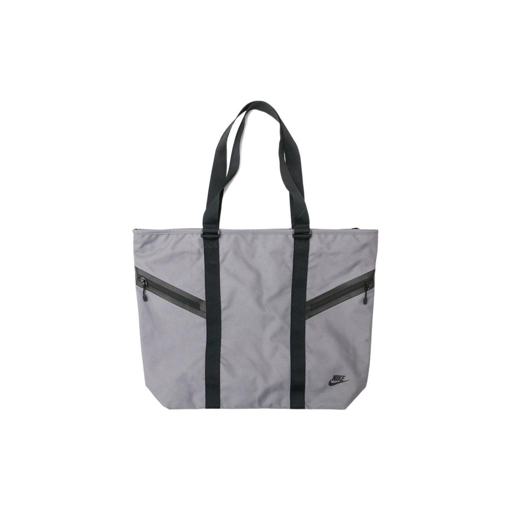 New Nike Polyester Tote Bag Shopping Bag Handbag Shoulder Bag Regular Unisex Gray BA5471-036