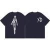 Rapper The Weeknd Merch T-shirt Men Women Fashion Hip Hop Short Sleeves Oversized Streetwear Y2k High Quality Female Male Clothing