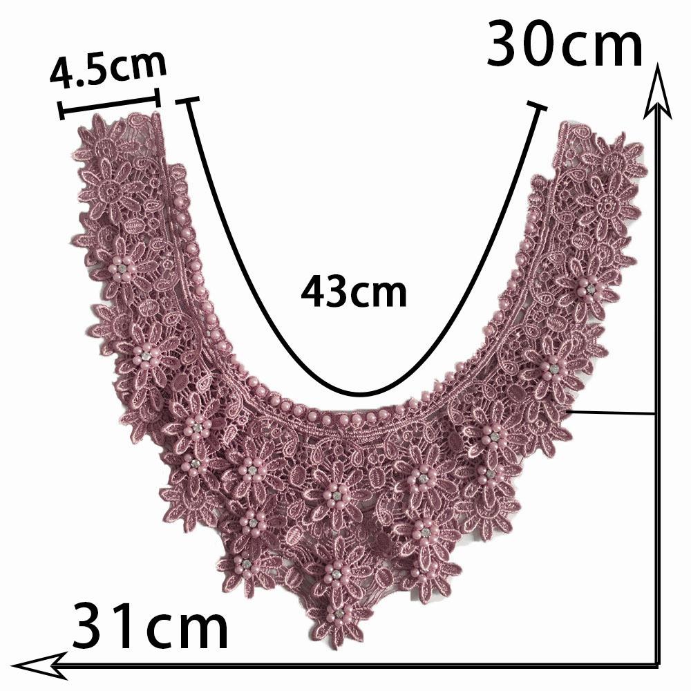 Mode Bricolage Polyester Brodé Col V Vêtements Décoratifs Robe Cheongsam Vêtements de Spectacle Robe de Mariée avec Accessoires Diamantés