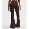 Lululemon Groove High Rise Ribbed Wide Flare Pant Walnut Crunch