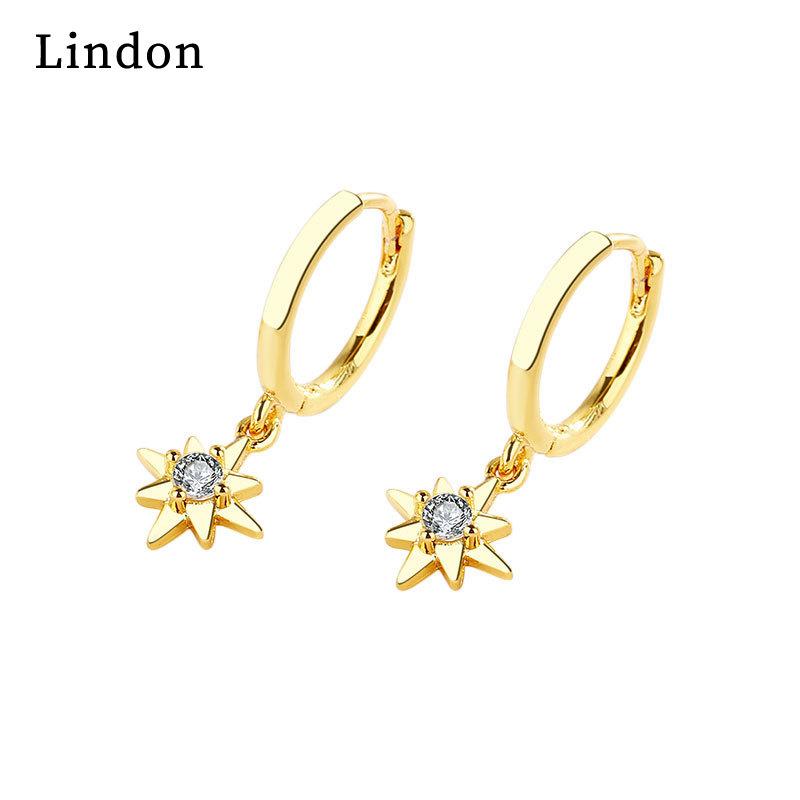 

Линдон Медный сплав Циркон Серьги Капли Серьги Для женщин Свадебная вечеринка Подарки