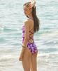 Seuweibeu Brisa Ballet Back One-Piece Swimsuit Purple [Sg1Lst012]