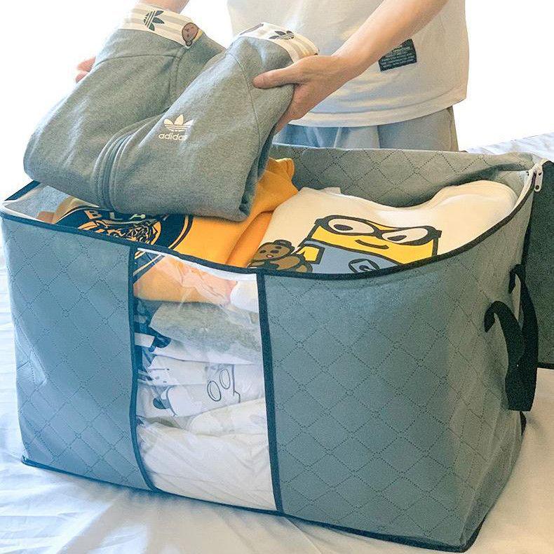 Moisture-Proof Extra Large Quilt Storage Organizer and Handheld Bag