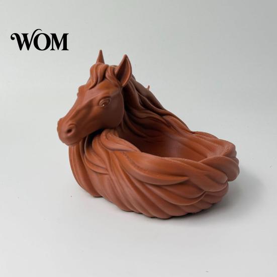Durable Storage Tray Catchall Bowl, Horse Elephant Fox Cat Shape Tray, Scratch-Proof Large Capacity Organizer, for Keys Headphones Lipstick Key Holder