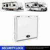 20 X 16in RV Baggage Door with Safety Lock 120 Deg Opening UV Resistant Heavy Duty Cargo Hatch Door for Trailer