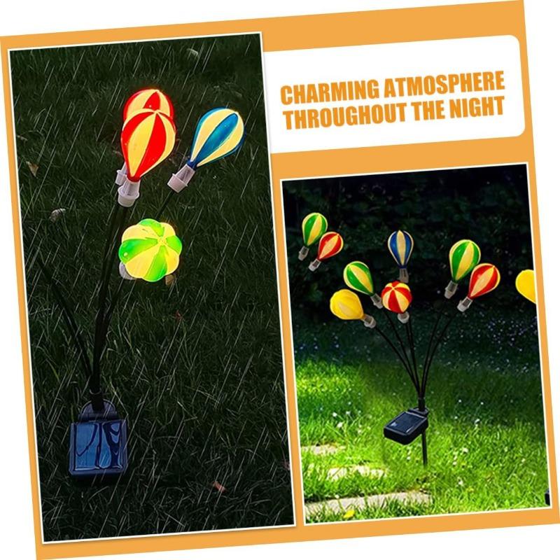 High-quality Balloon Lights Garden Waterproof Outdoor Solar Lights Easter Halloween Decorative Lights Atmosphere Lights  Courtyard Lights