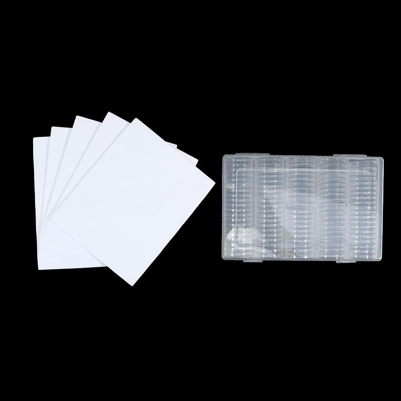 100Pcs/Set Collectible Coin Boxes Protective Coins Transparent Storage Capsules Round Coin Holder Organizer