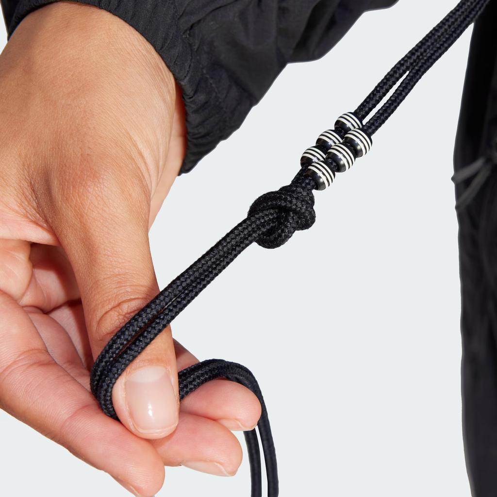 Adidas X Rui Zhou Collaboration Lightweight Jacket Women Jacket Black IQ3802