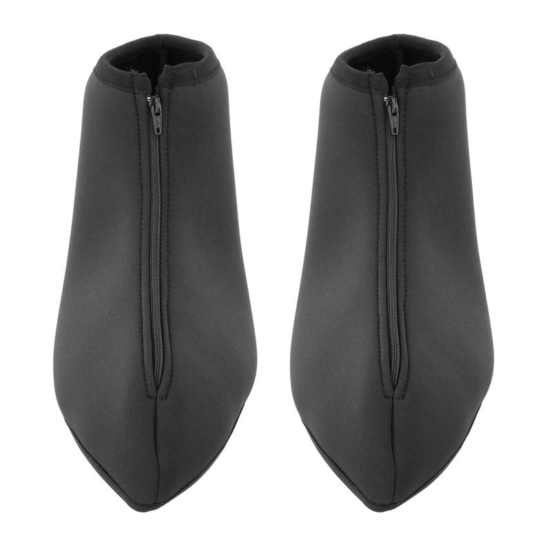 Figure Ice Skate Boot Covers Neoprene Overshoes Cover Zipper Closure