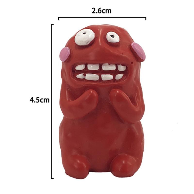 Red Mushroom Resin Ornament for Succulent Pots - DIY Micro Landscape Decoration