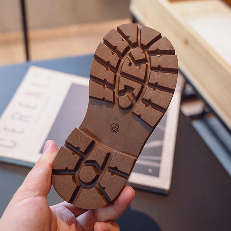 Children's Fashion Boots Fall Winter Padded Thickened Boys Girls Cotton Shoes Soft Non Slip Kids Boots