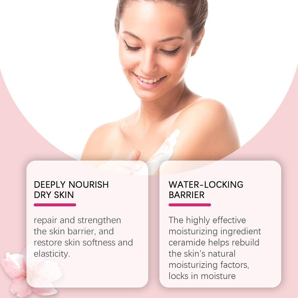 Eelhoe Cherry Blossom Body Care Set Gentle Hydrating Nourishing Moisturizer For Skin