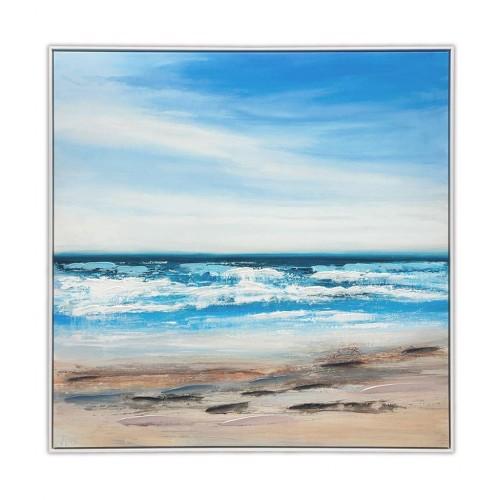 Joanne Last All About The Sea Framed Canvas Print