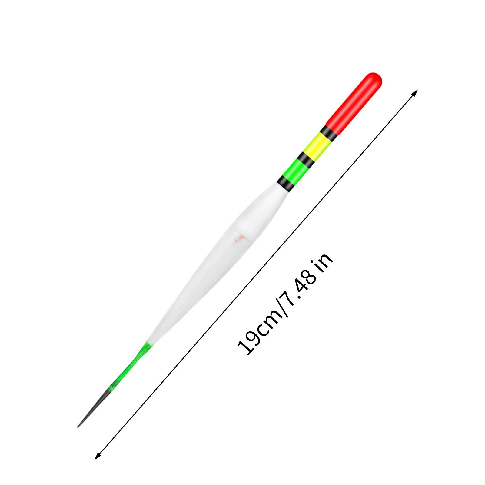 

10 шт. Рыболовный поплавок LED Электрический светящийся стик Глубоководный светящийся Электронные поплавки Поплавок Удилище Рыболовные снасти Снаряжение Оборудование CN белый