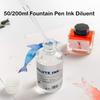 50/200ml Fountain Pen Ink Diluent Anti-smudge Customizable Colored Ink for Calligraphy Stationery School Supplies For Dip Pen