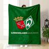 Werder Bremen Logo Blanket for all seasons blanket lunch break throw gift