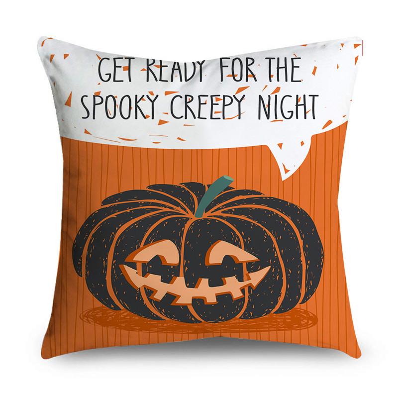 

Хэллоуин тема ужас тыква мастер принт узор наволочка дома гостиная диван украшения квадратный пледы наволочка 40X40CM