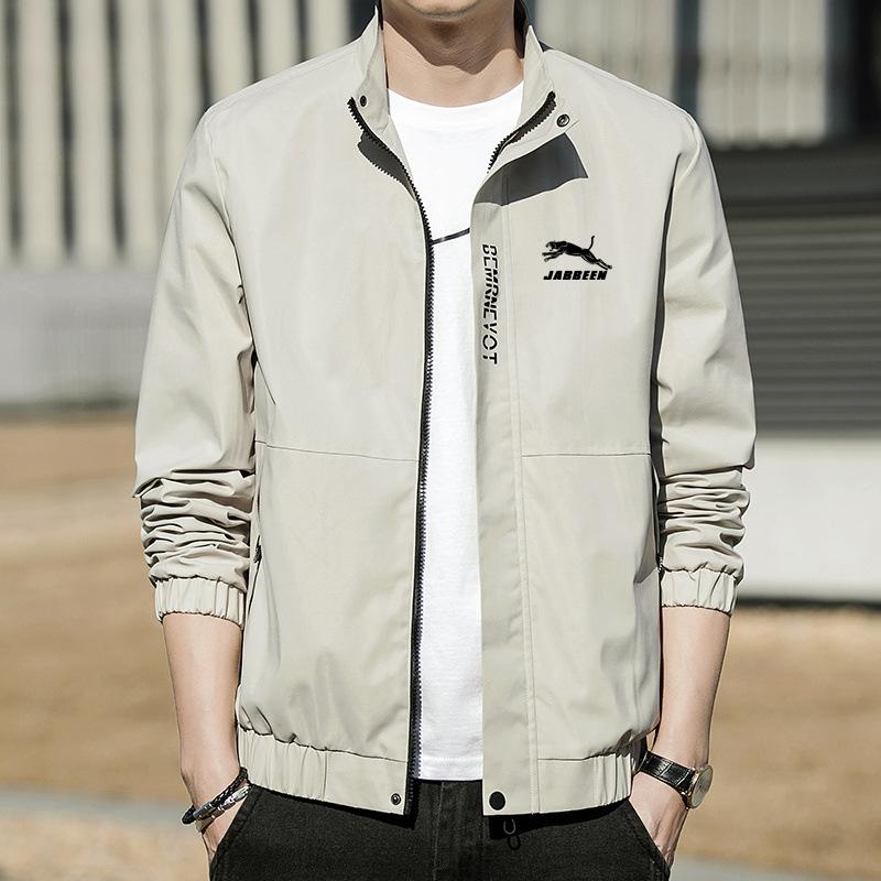 Frühlings- und Herbst-Herrenjacken, Kapuzen-Windjacken für junge und mittelalte Männer, Trendige Dad-Oberteile