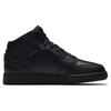 Air Jordan 1 Mid GS Triple Black 554725-093