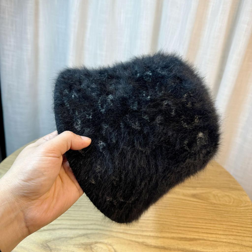 Autumn and Winter New Plush Fisherman Hat for Women Without Makeup To Cover Face Keep Cold and Warm Show Face Small Basin Hat Trendy