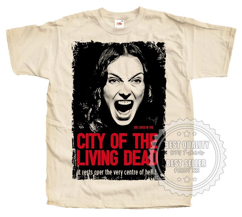 

City of the Living Dead T SHIRT TEE V6 Horror Vintage Natural sizes S to 5XL M